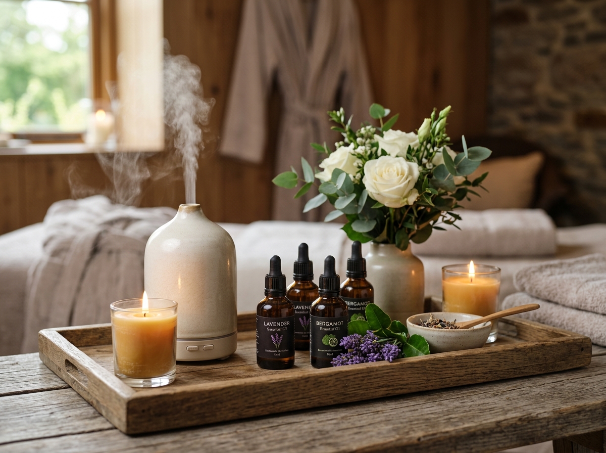 Aroma Diffuser & Lavender Blends
